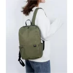 Lightweight Travel Backpack Dark Green